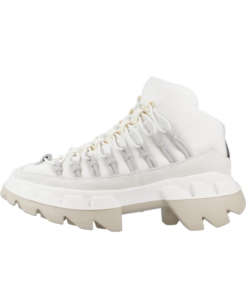 4CCCCEES ARKO TEXO - ZAPATILLAS CASUAL CON PLATAFORMA BLANCO WHITE WHITE