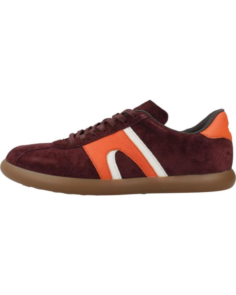 CAMPER PELOTAS SOLLER K201608 - ZAPATILLAS DEPORTIVAS DE SERRAJE BURDEOS BURGUNDY