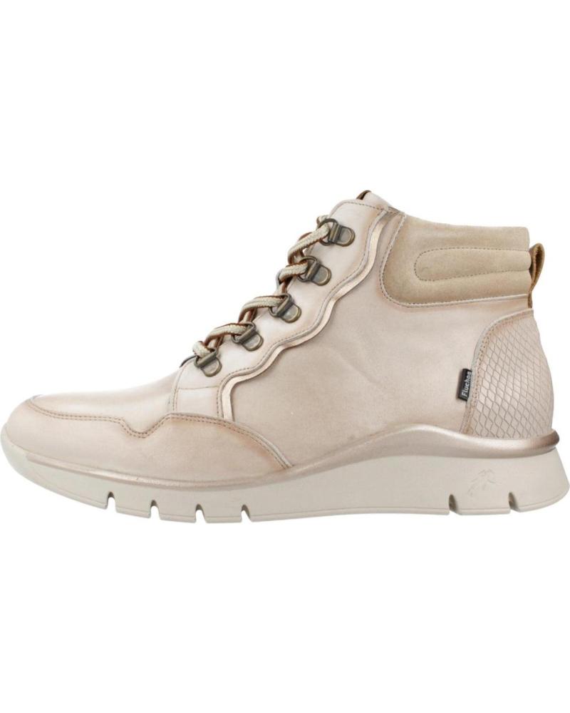 FLUCHOS BOTINES UNIÓN F2073 BEIGE CRISTAL BEIG