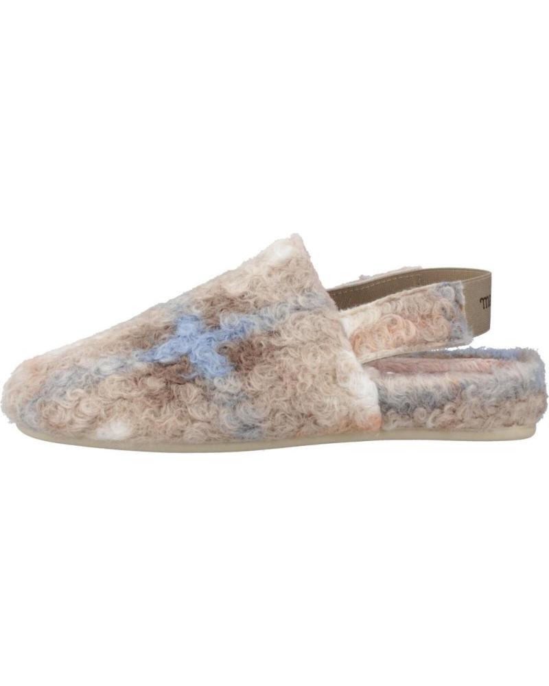 ZAPATILLAS DE CASA MACARENA LAYA MULTICOLOR TAUPE TAUPE