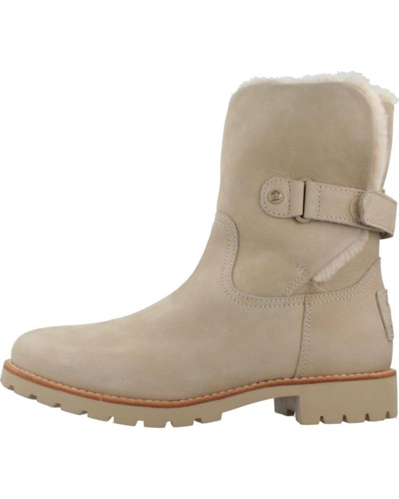 BOTAS PANAMA JACK FELIA TRAV B4 DE NOBUCK BEIGE CRUDOB4