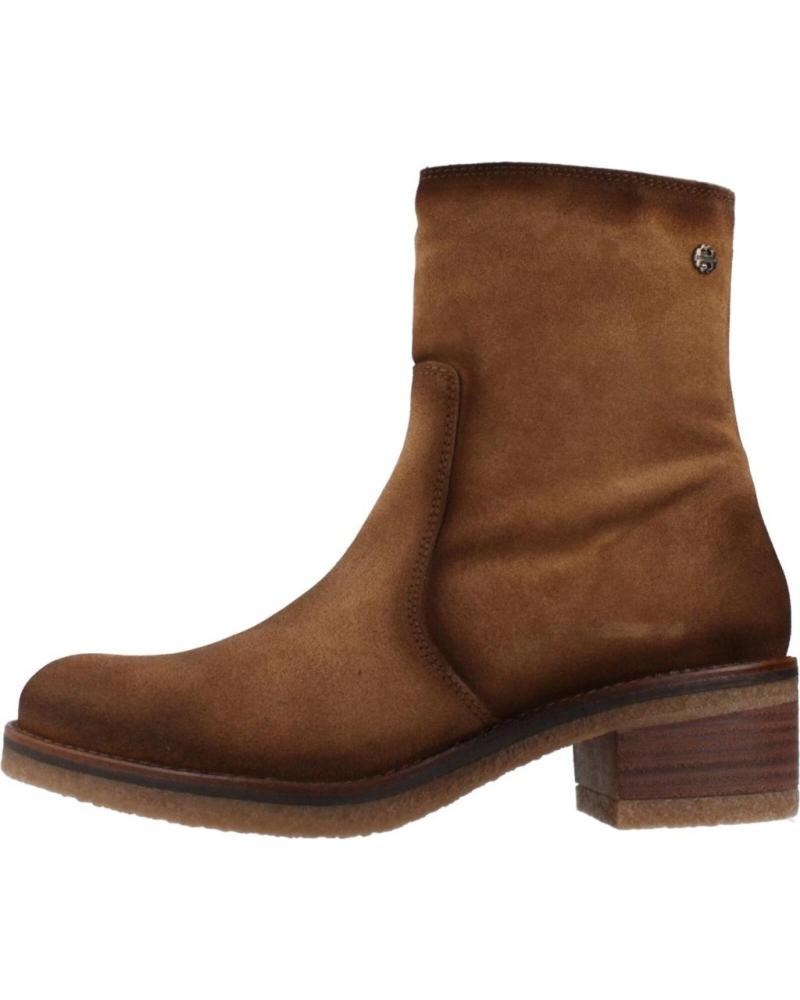 BOTINES PORRONET 4637P MARRÓN CUERO CUERO