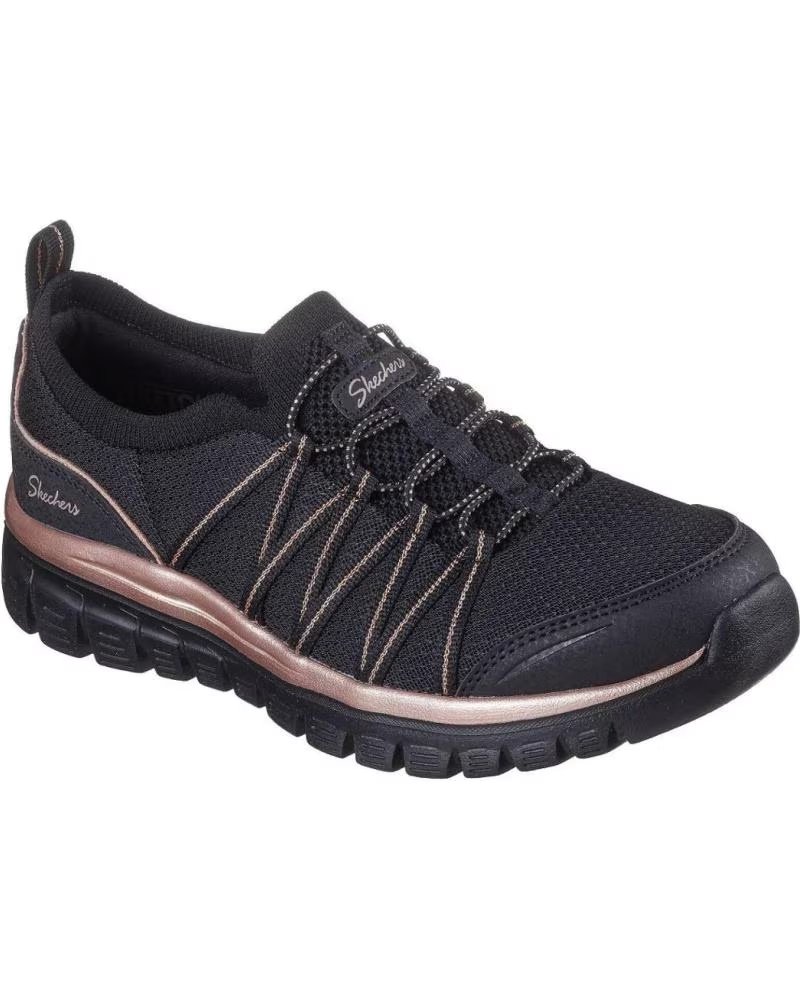 Skechers 100888 Negro y Oro Negro y Oro