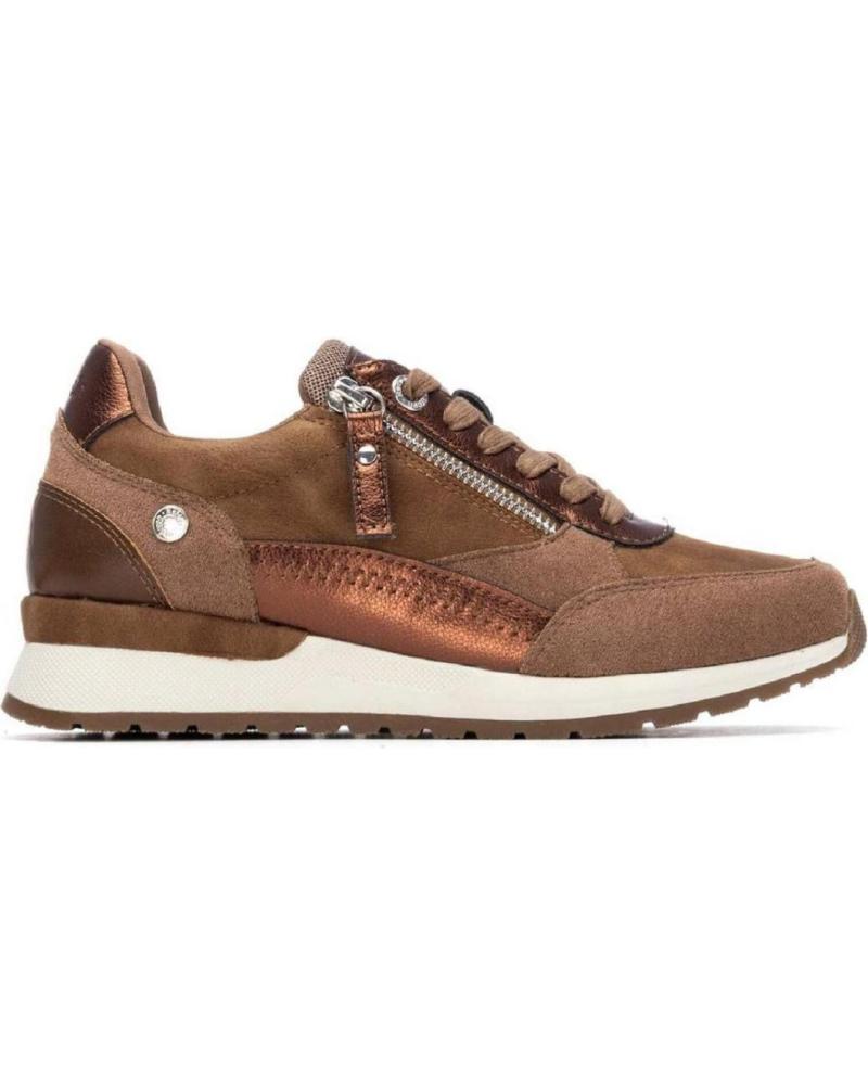 REFRESH 172959 - ZAPATILLAS DEPORTIVAS CASUAL CAMEL CON CREMALLERA CAMEL