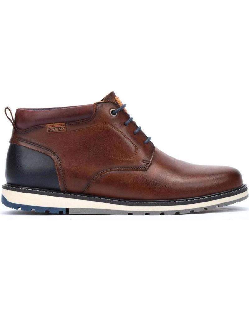 BOTAS PIKOLINOS 8181 DE PIEL COLOR CUERO PARA HOMBRE CUERO