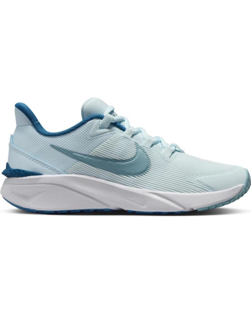 NIKE STAR RUNNER V25 NAZPJV2515 ZAPATILLAS JUNIOR AZUL CLARO VERDE