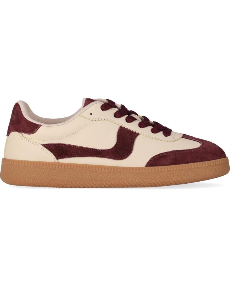 DEPORTIVAS CHIKA10 NIKITA 03 BICOLOR VINO Y BEIGE VINO-WINE