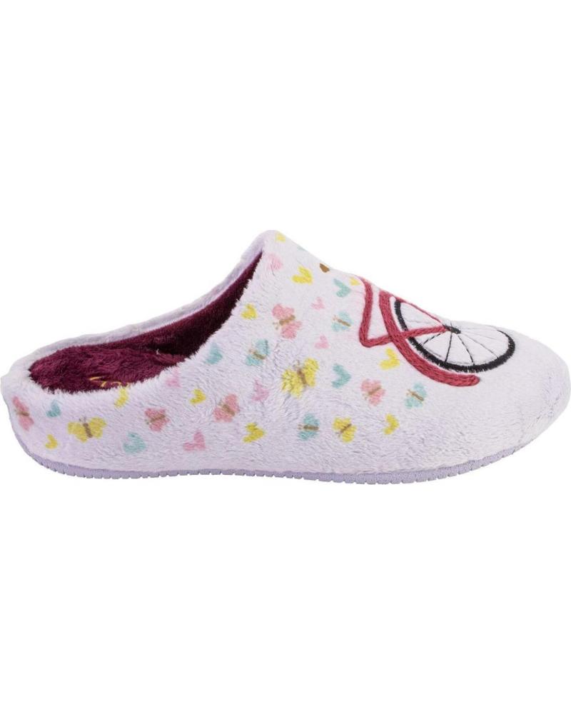GARZON 15370 ZAPATILLAS DE CASA CON DISEÑO BICICLETA MULTICOLOR GRIS