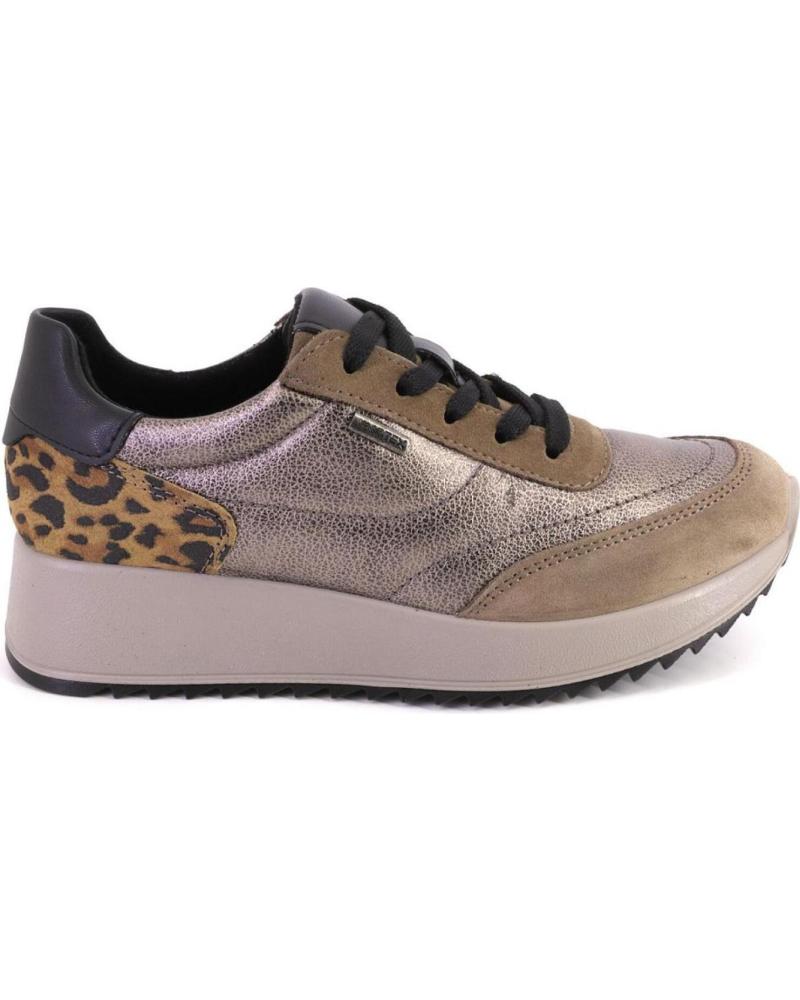 ZAPATILLAS CASUAL IMAC 858248 DE PIEL TAUPE TAUPE