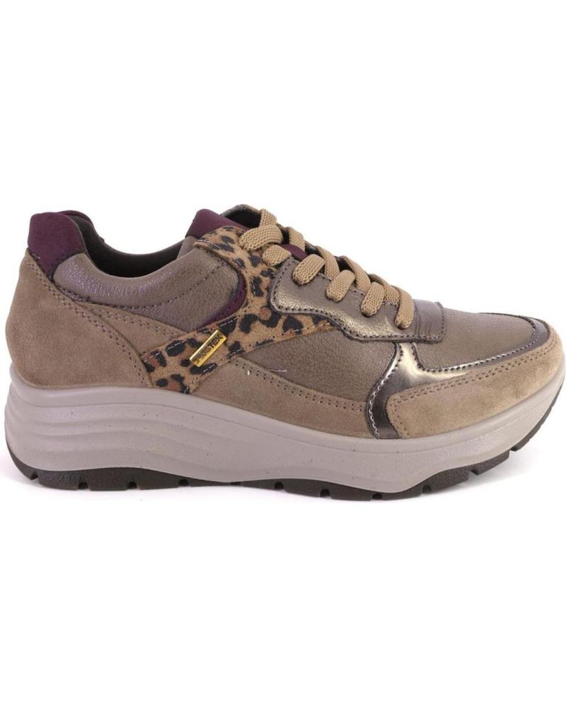 ZAPATILLAS CASUAL IMAC 856888 DE PIEL TAUPE TAUPE