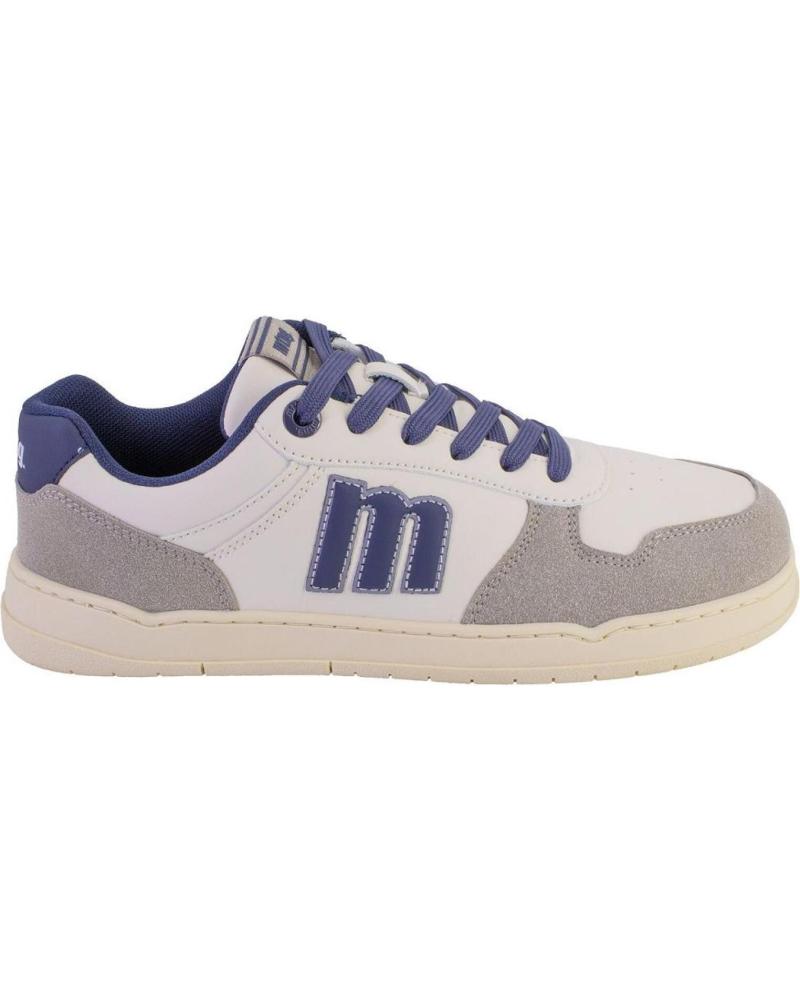 ZAPATILLAS CASUAL MTNG MUSTANG 84766PLITY BLANCO Y AZUL MARINO BLANCO Y AZUL MARINO