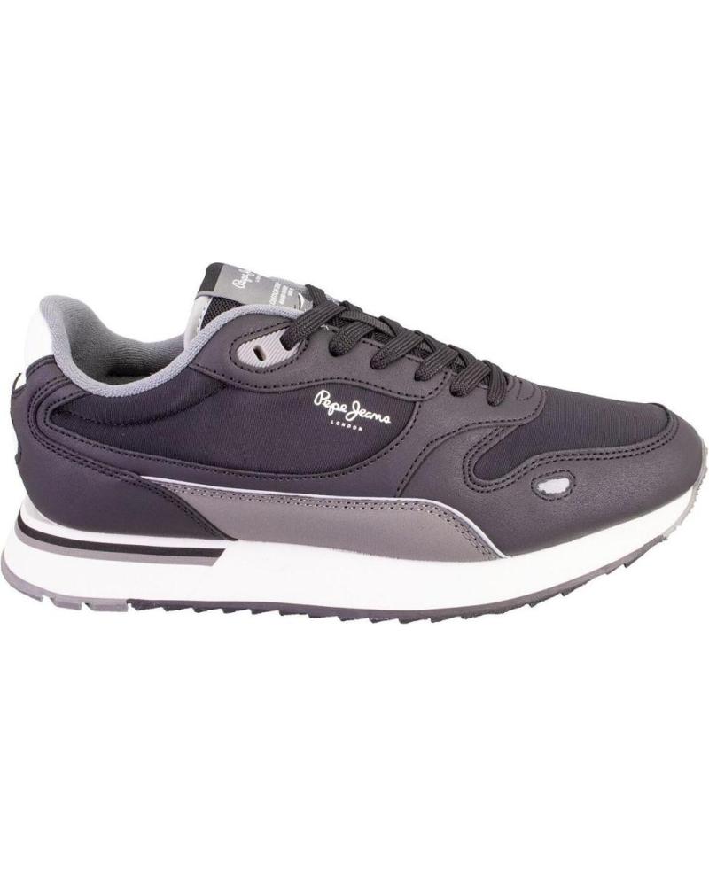 ZAPATILLAS CASUAL PEPE JEANS PMS400007 NEGRAS NEGRO