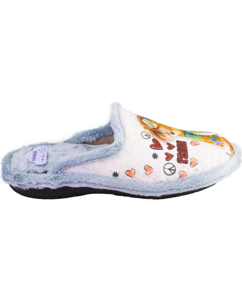 SUAVEFLEX 200-389 ZAPATILLAS DE CASA ESTAMPADO DIVERTIDO AZUL AZUL