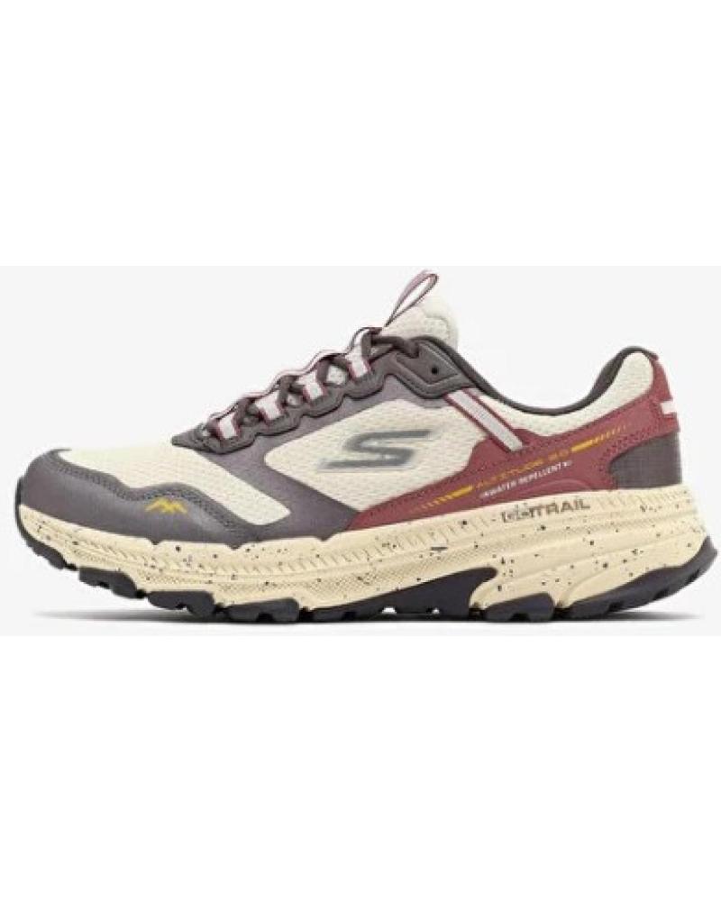 SKECHERS ZAPATILLAS CASUAL 129525 MARRÓN MARRON
