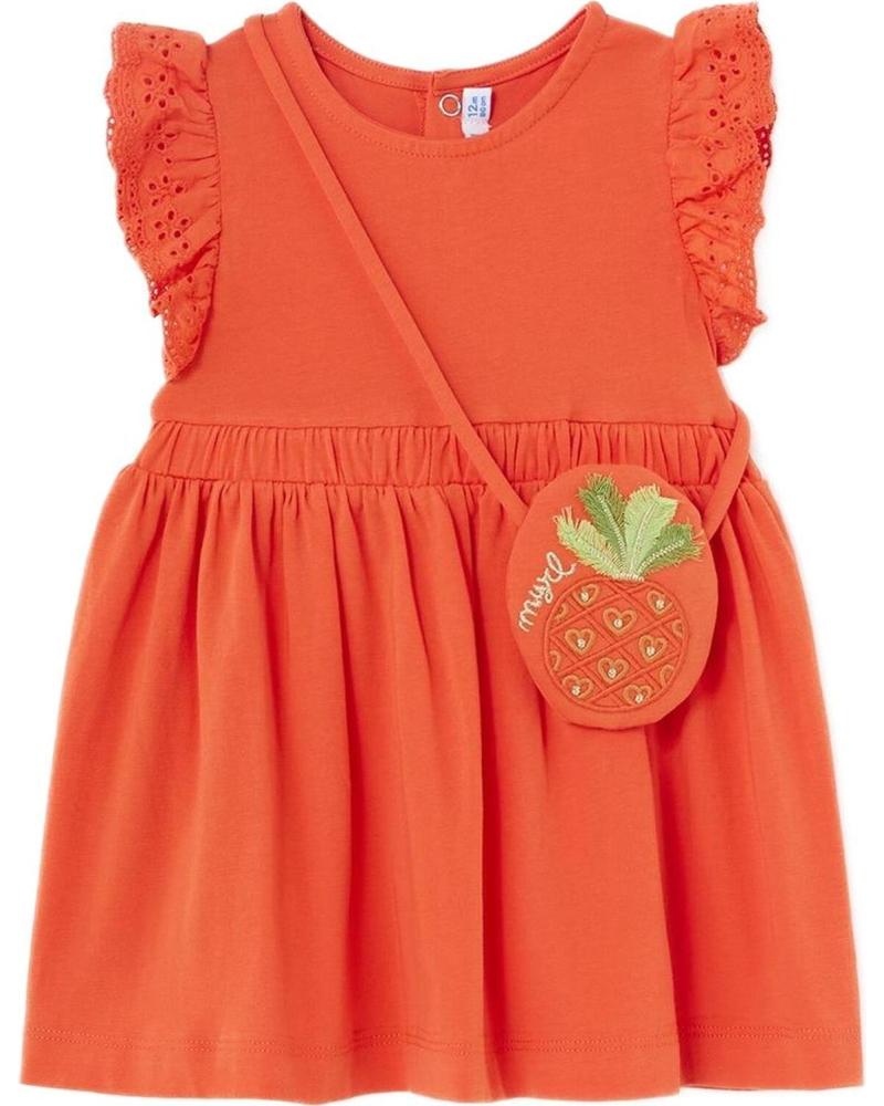 MAYORAL VESTIDO CON BOLSITO 1919 NARANJA NARANJA