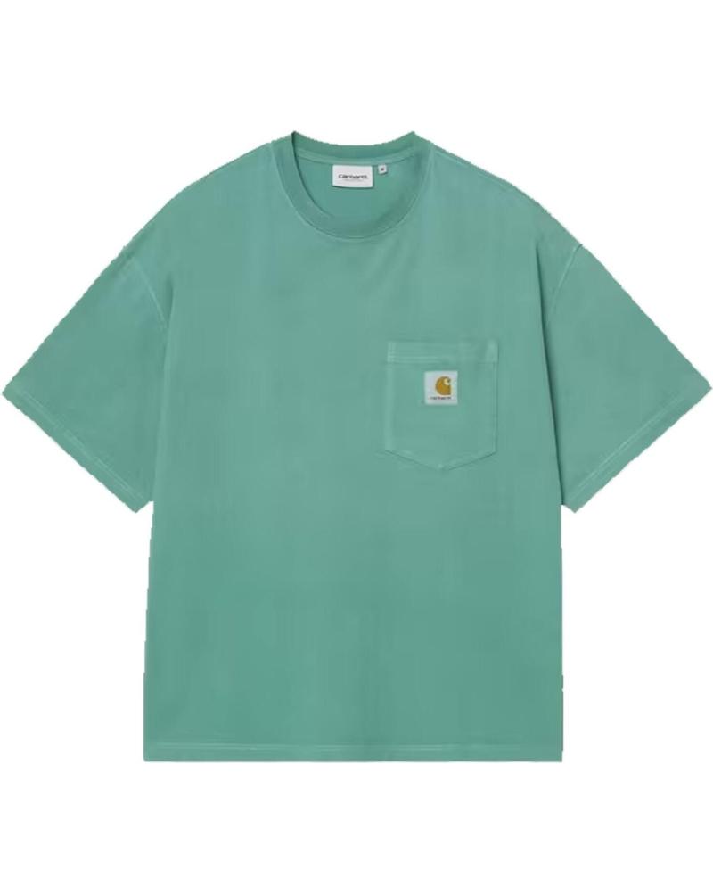 CAMISETA CARHARTT WIP S-S HUDSON POCKET SAGUARO NAN
