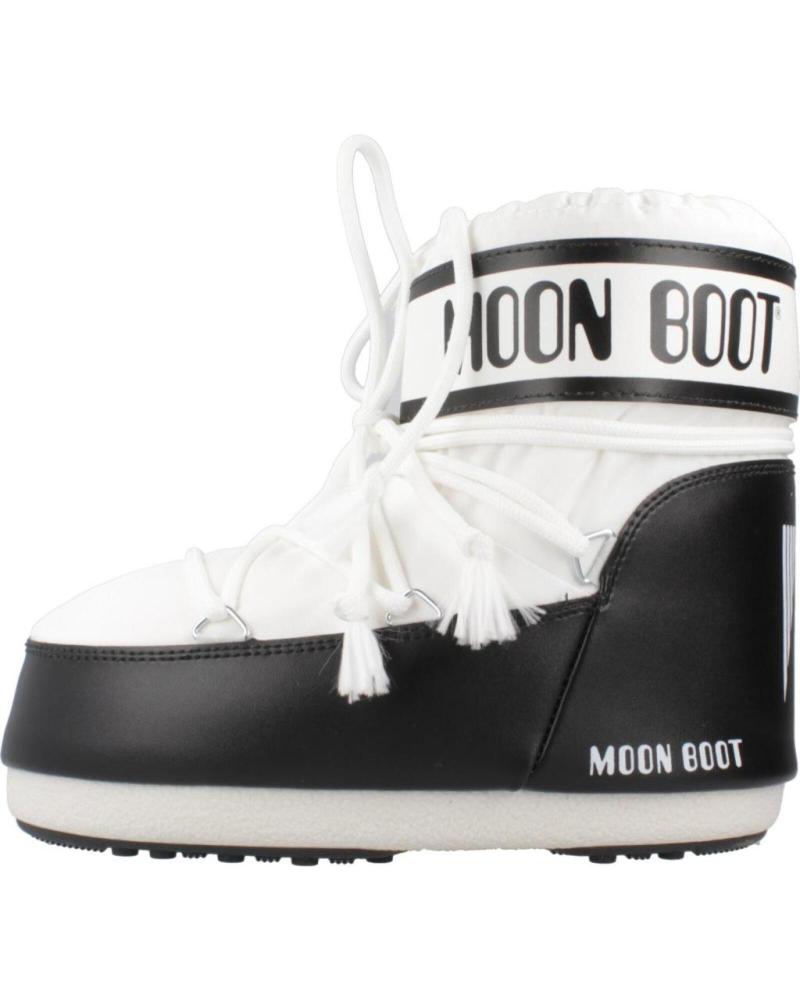 MOON BOOT ICON LOW NY - BOTAS DE NIEVE BLANCAS WHITE