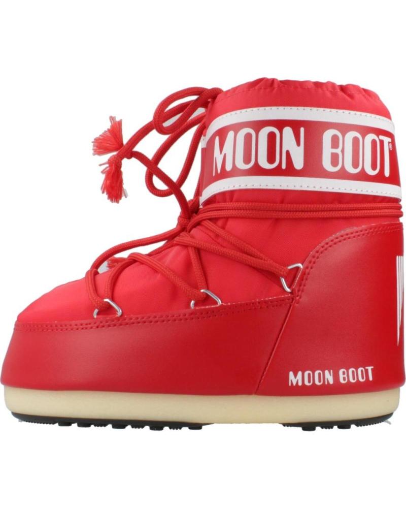 MOON BOOT ICON LOW NY - BOTAS DE NIEVE ROJAS RED