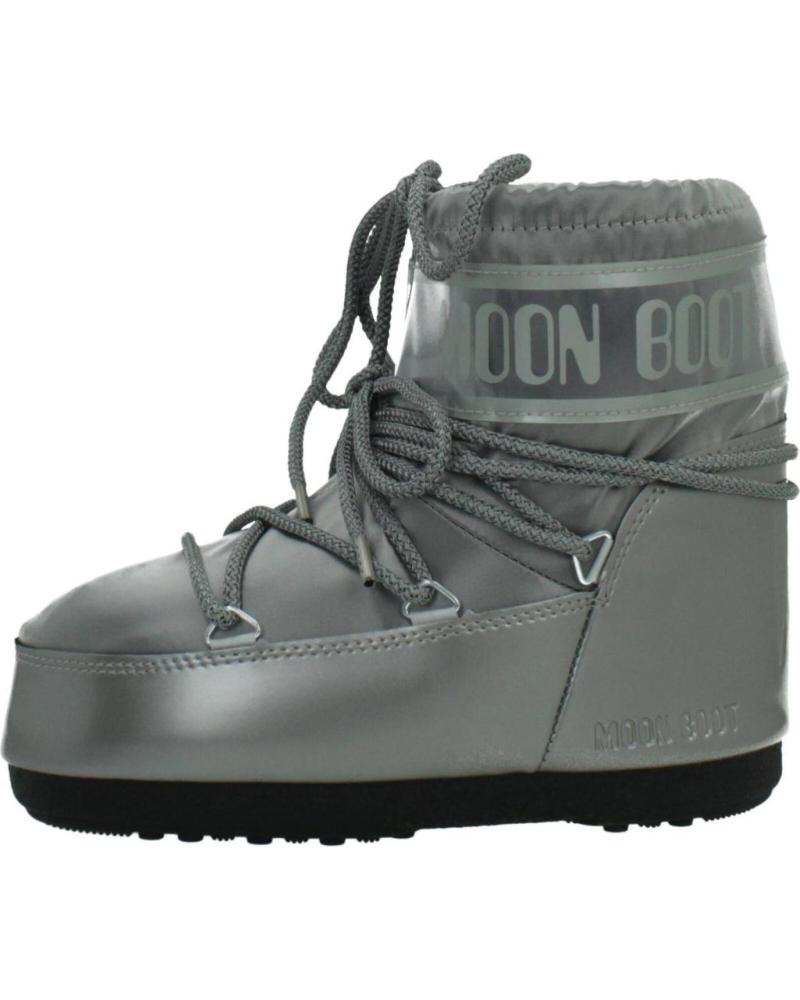 MOON BOOT BOTAS MB ICON LOW GLAN PLATEADAS SILVER