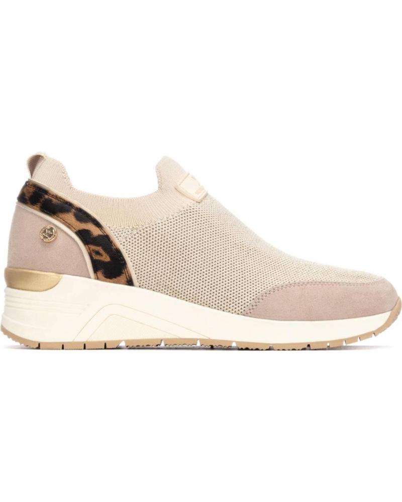 ZAPATILLAS DEPORTIVAS XTI ELASTIC 144375 BEIGE BEIG