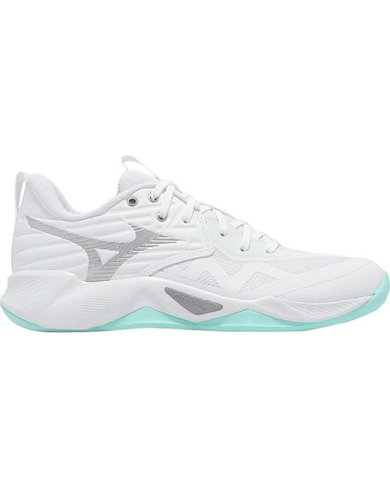 MIZUNO ZAPATILLAS WAVE MOMENTUM PRO BLANCO VERDE VERDE