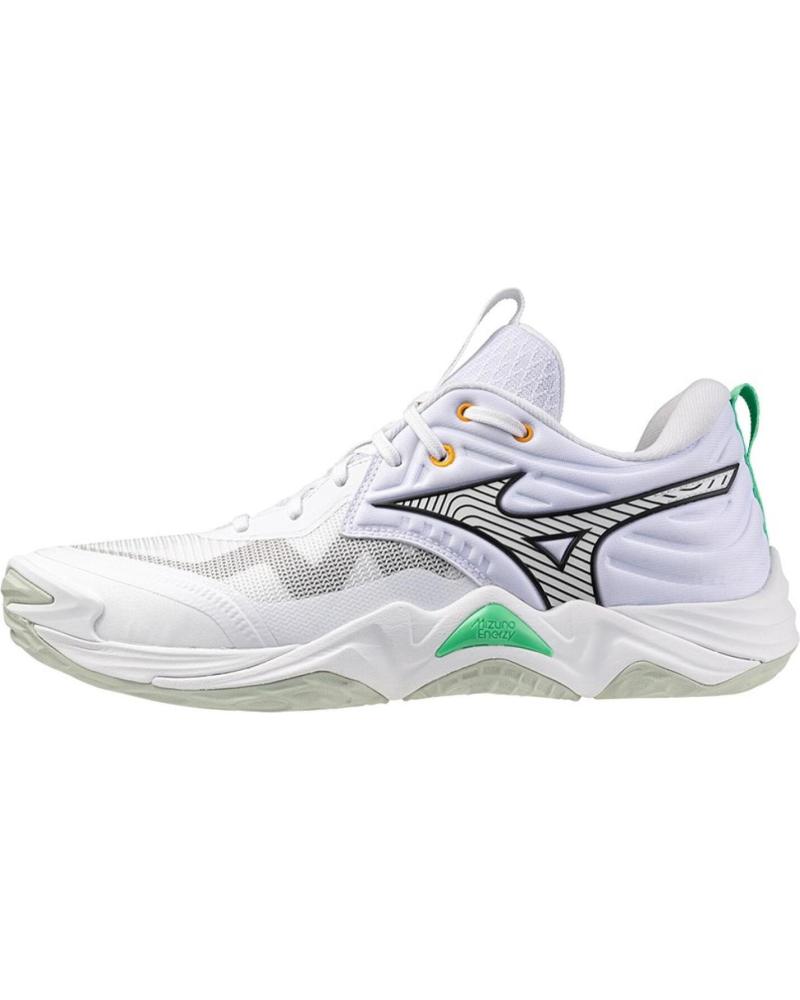 MIZUNO ZAPATILLAS WAVE MOMENTUM ELITE BLANCO VERDE VERDE