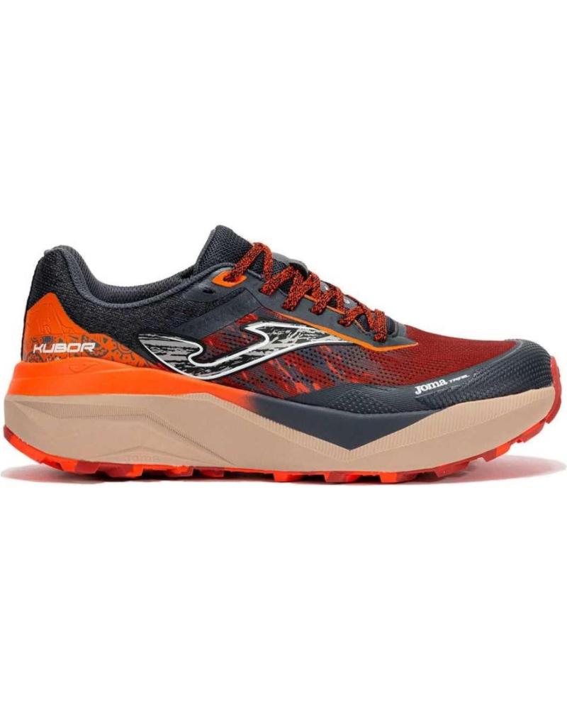 JOMA KUBOR 25 TKKUBS25 06 - ZAPATILLAS TRAIL RUNNING ROJAS ROJO