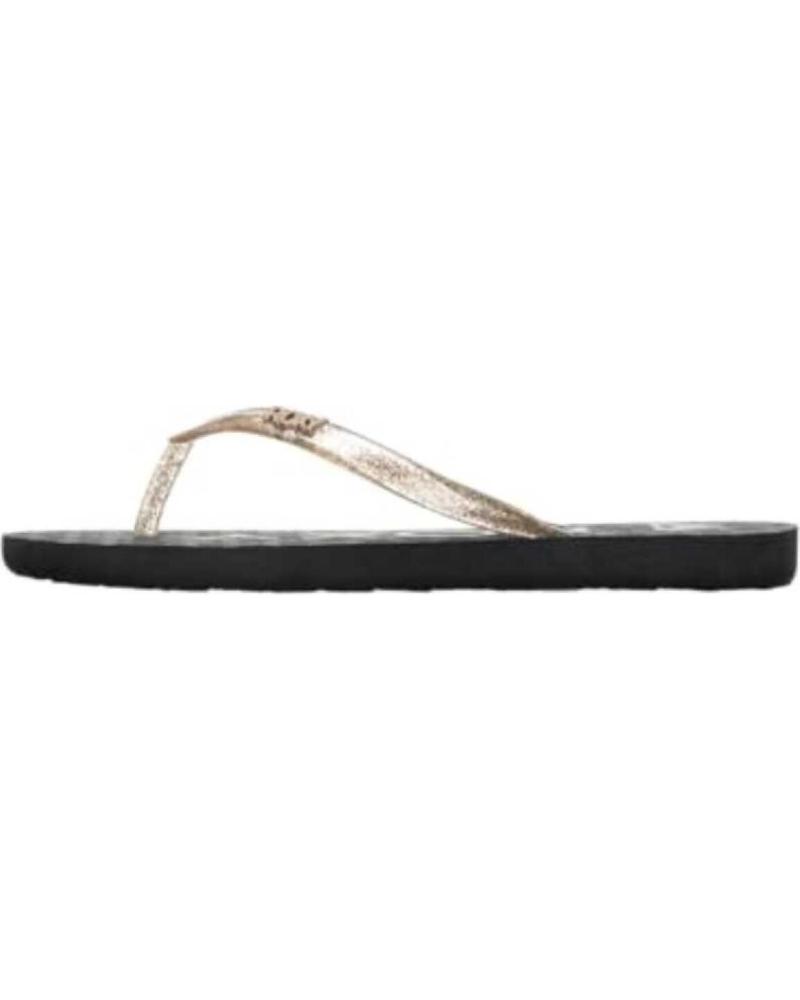 CHANCLAS ROXY VIVA SPARKLE ARGL100263 NEGRAS CON TIRAS BRILLANTES NEGRO