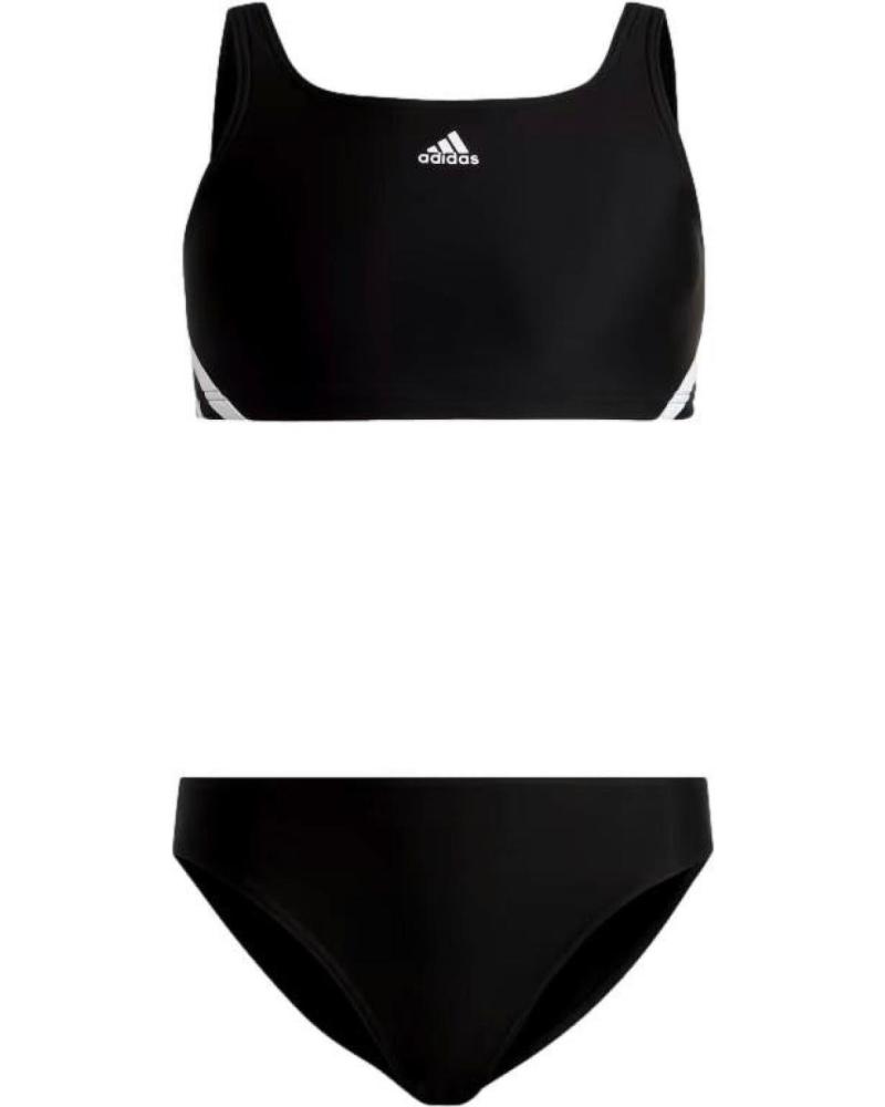 ADIDAS BIKINI 3 BANDAS IB6001 NEGRO PARA MUJER NEGRO