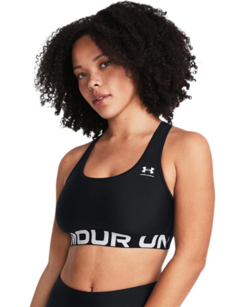 SUJETADOR DEPORTIVO UNDER ARMOUR 1383544 NEGRO GRIS
