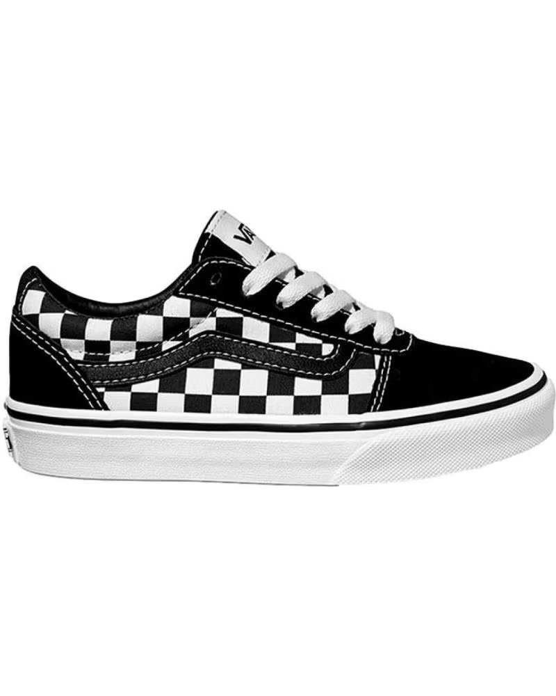 Vans Ward VN0A38J9PVJ1 Negro y Blanco Cuadros Negro