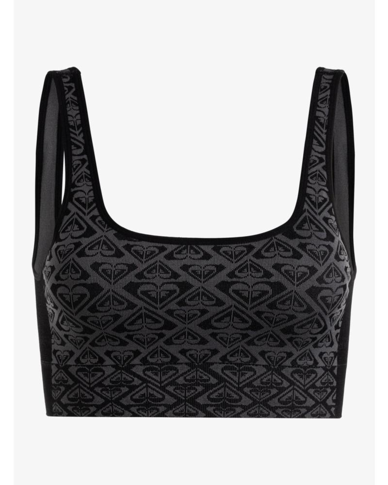 SUJETADOR DEPORTIVO ROXY ERJKT04107 NEGRO NEGRO