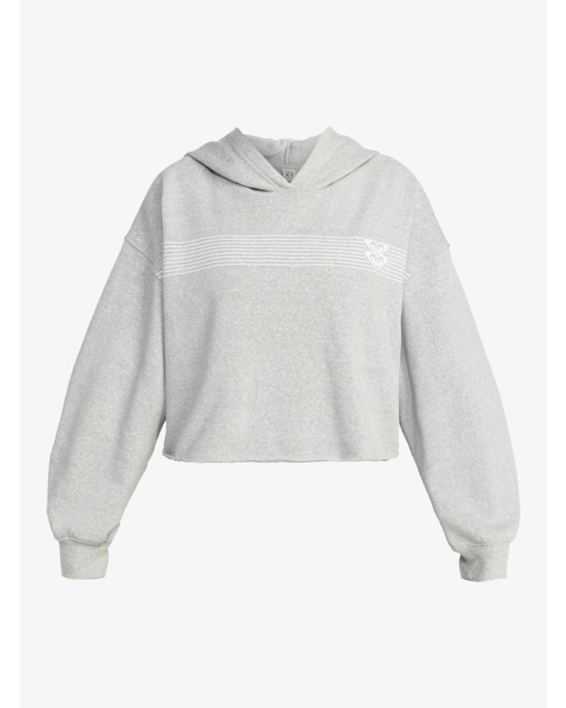 SUDADERA CON CAPUCHA ROXY ERJFT04904 GRIS GRIS