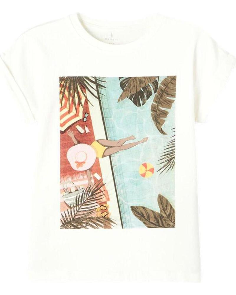 NAME IT CAMISETA BLANCA ESTAMPADA NIÑOS BLANCO