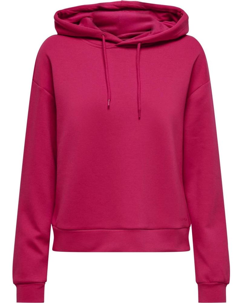 ONLY SUDADERA CON CAPUCHA ONLY PLAY ONPLOUNGE 15245850 ROSA