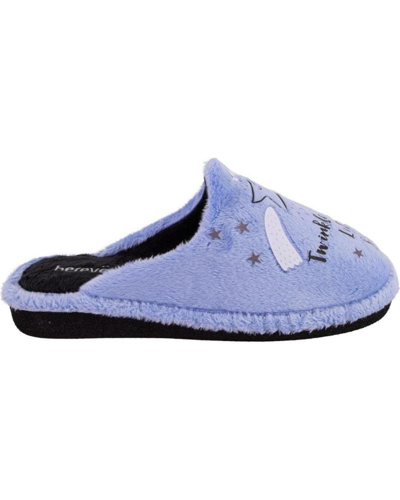 BEREVERE 5506 ZAPATILLAS DE CASA TWINKLE TWINKLE LITTLE STAR AZUL CELESTE AZUL CELESTE