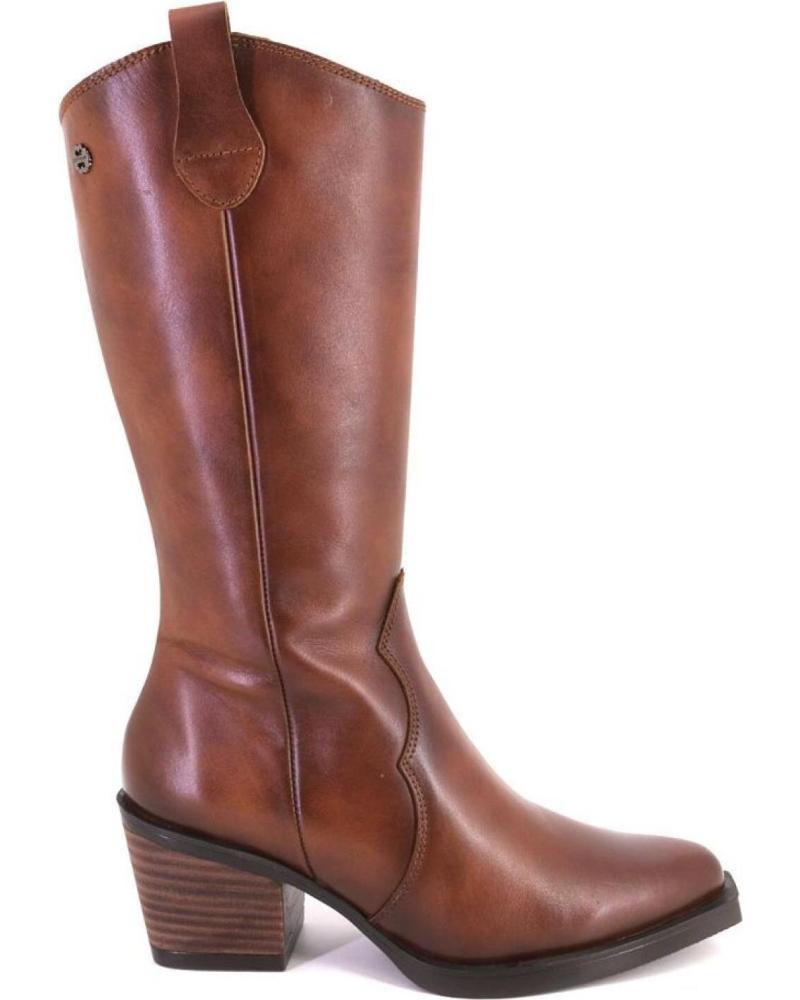 BOTAS DE PIEL PORRONET 4755 COLOR CUERO CUERO