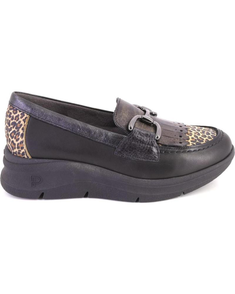 PITILLOS 10753 MOCASINES DE MUJER PIEL NEGRO