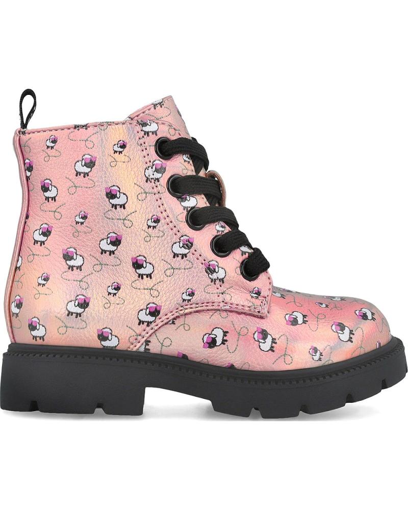 BOTAS GARVALÍN MATILDE ESTAMPADAS DISEÑO DIVERTIDO ROSA ROSAB032