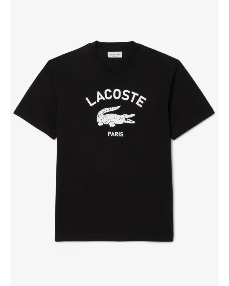 CAMISETA LACOSTE NEGRA NEGRO