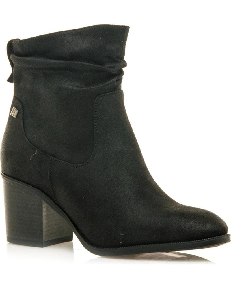 BOTÍN MTNG MUSTANG CON TACÓN BLOQUE NEGRO