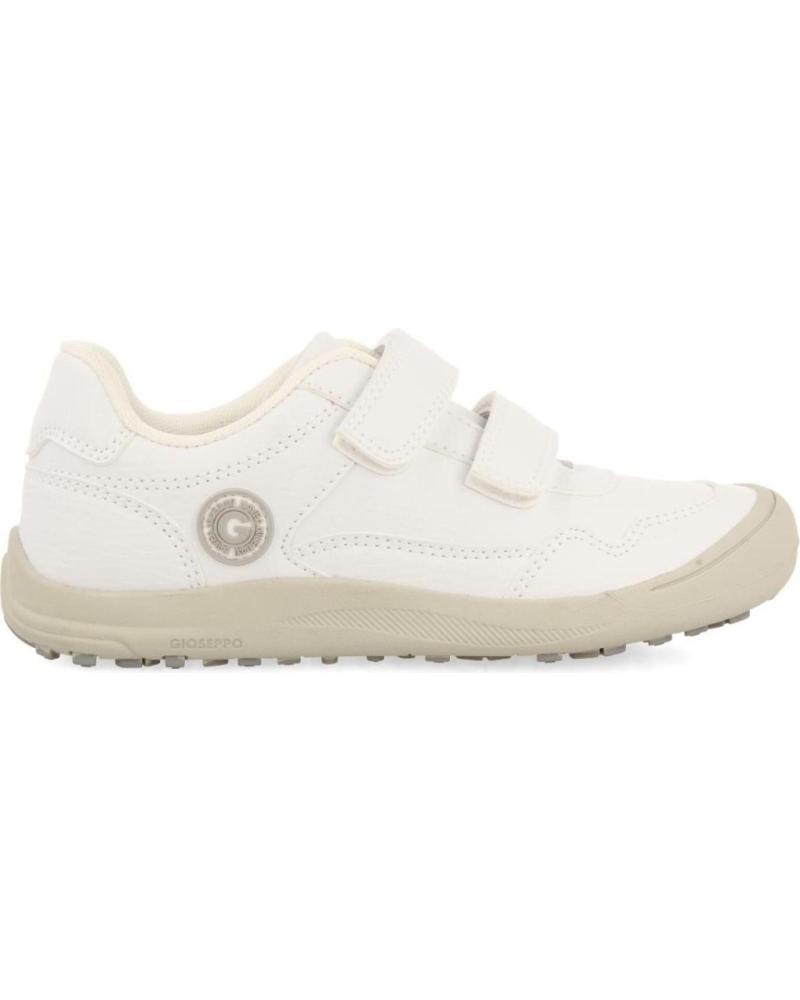 GIOSEPPO ZAPATILLAS CASUAL PARA NIÑO 73141 CON CIERRE DE VELCRO BLANCO BLANCO