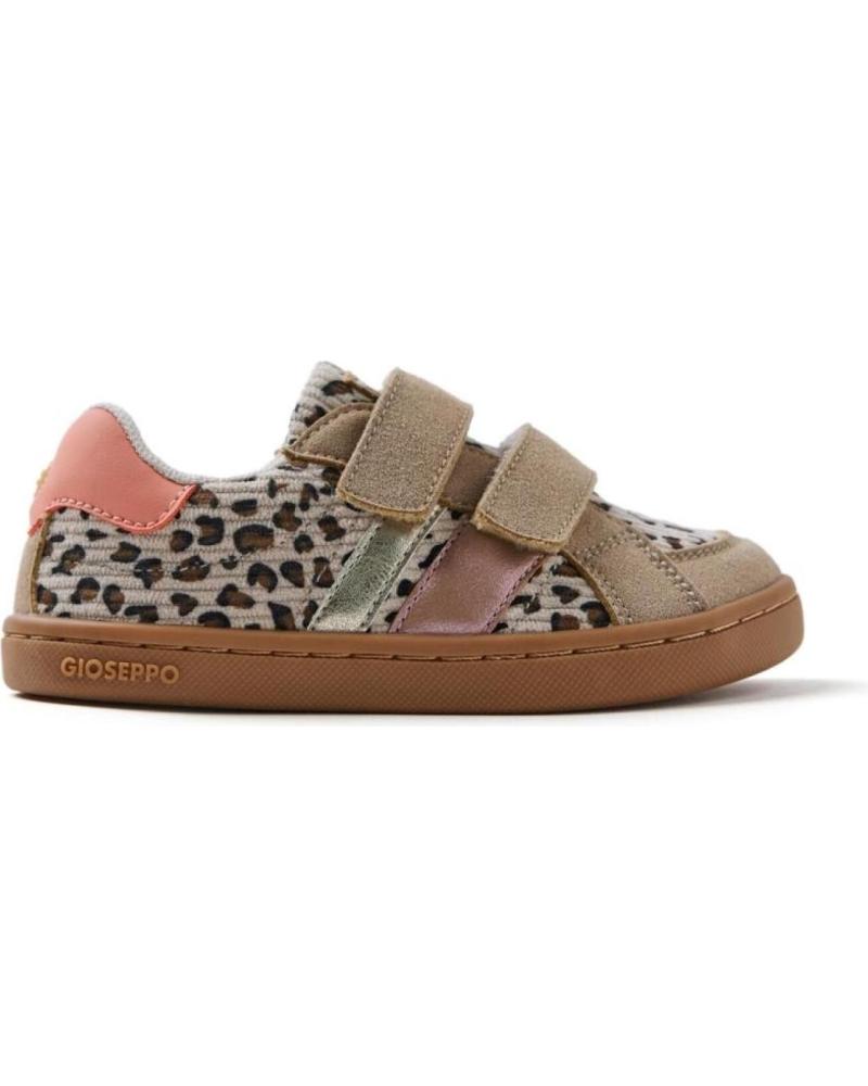 ZAPATILLAS GIOSEPPO ISLINGTON CON VELCRO Y ESTAMPADO ANIMAL PRINT - MODELO 76988 LPRD