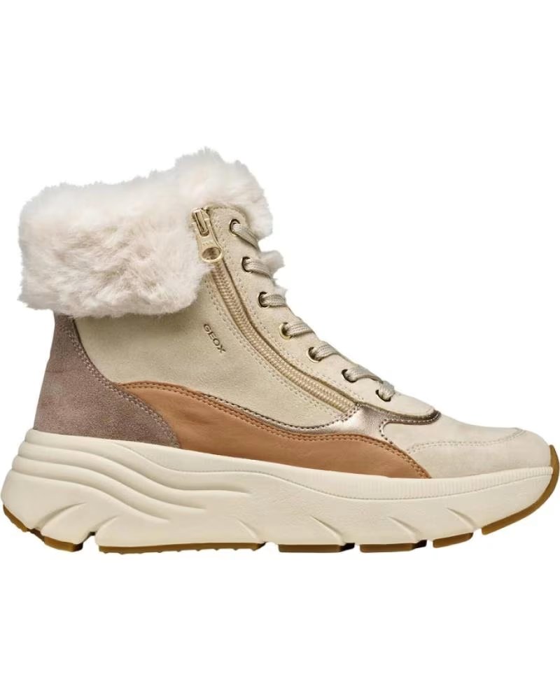 Geox Botines Mujer D56UFB Marrón