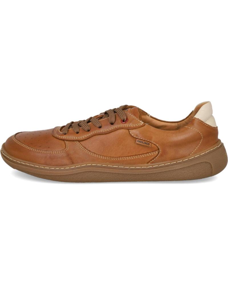 PIKOLINOS ARANJUEZ U9F-6363C1 - ZAPATILLAS BAREFOOT CON CORDONES COLOR BRANDY BRANDY