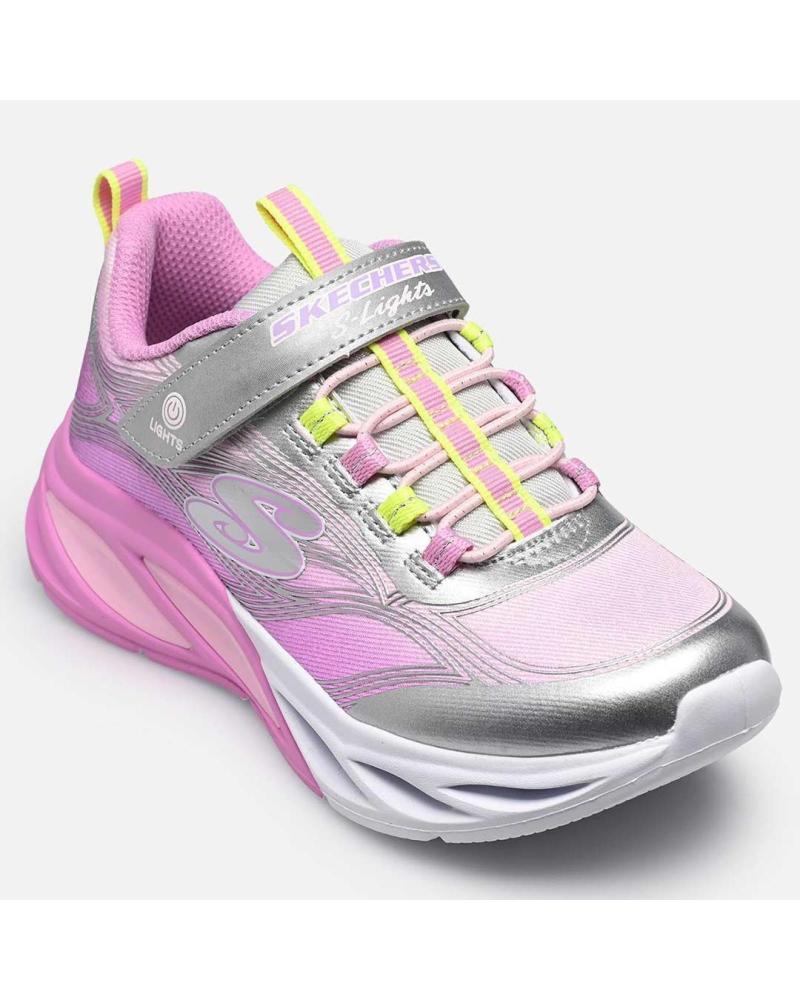 SKECHERS ZAPATILLAS S-LIGHTS COSMIC GLOW 303712L ROSAS ROSA