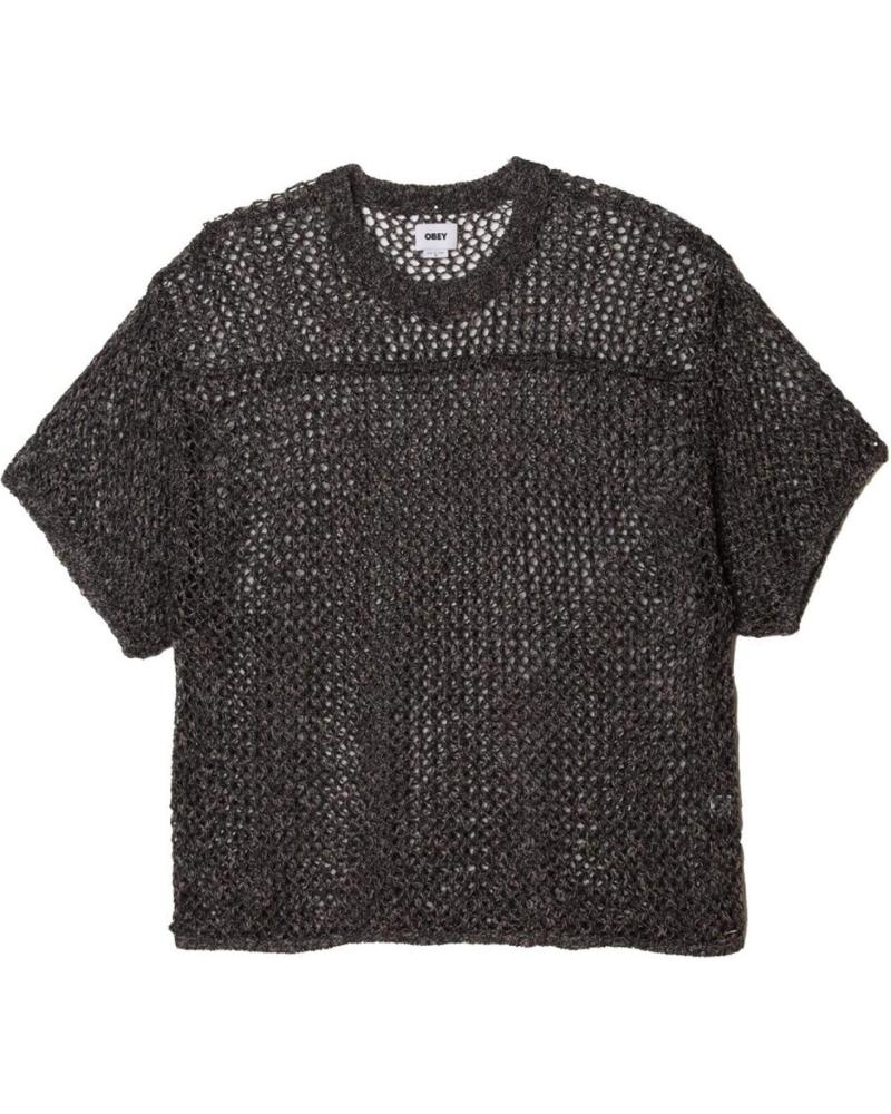 OBEY CAMISETA PREMIUM LARRY FOOTBALL SWEATER NAVY MULTI