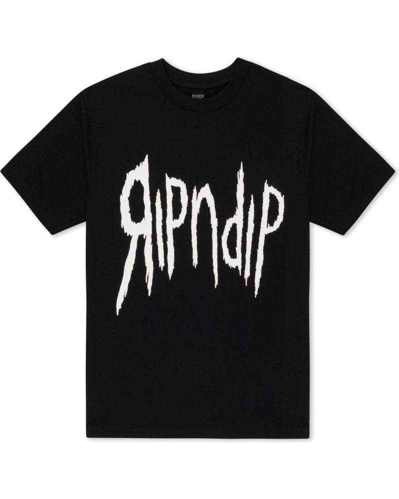 RIPNDIP INSANO TEE CAMISETA NEGRA MULTICOLOR MULTICOLOR