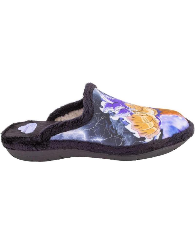 SUAVEFLEX 200-369 ZAPATILLAS DE CASA PARA HOMBRE GOKU NEGRO NEGRO