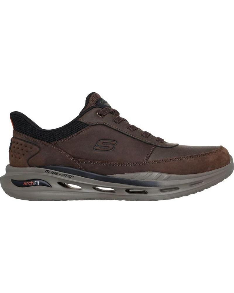 SKECHERS SLIP-INS 210981 ZAPATILLAS CASUAL MARRONES MARRON
